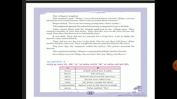 STD 6 ENGLISH  UNIT 3