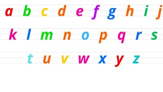 Small Letters A B C D E.......... A B C D E F G........... Learn With Adi Mom