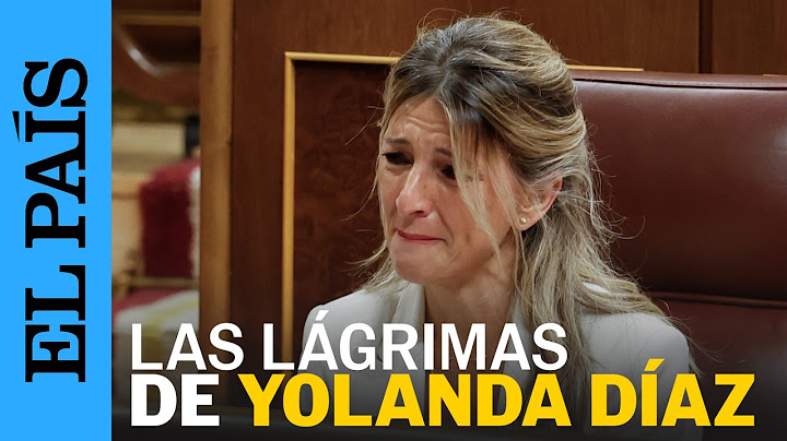 YOLANDA DÍAZ rompe a llorar tras las palabras de Pedro Sánchez a su padre recién fallecido | EL PAÍS