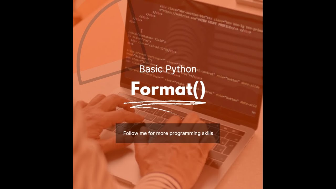 Matcha Code - Python基礎教學 - Format() - part3 - YouTube