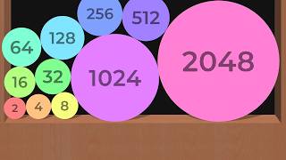 2048 BALLZ - Merge Number Balls (Ball Drop And Merge Android Puzzle Gameplay, 2048 Tile, Merge Ball) screenshot 4