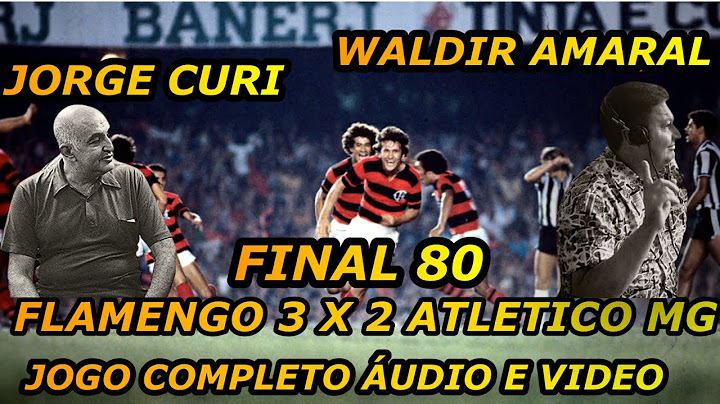Flamengo 3 x 2 Atletico MG Rádio Globo jogo Completo com imagens