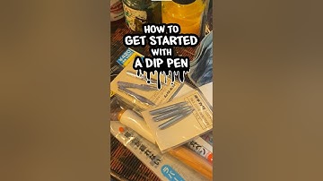 Bad Ink artist Lydia Roberts shows how to start with dip pen! #comics #manga #artist