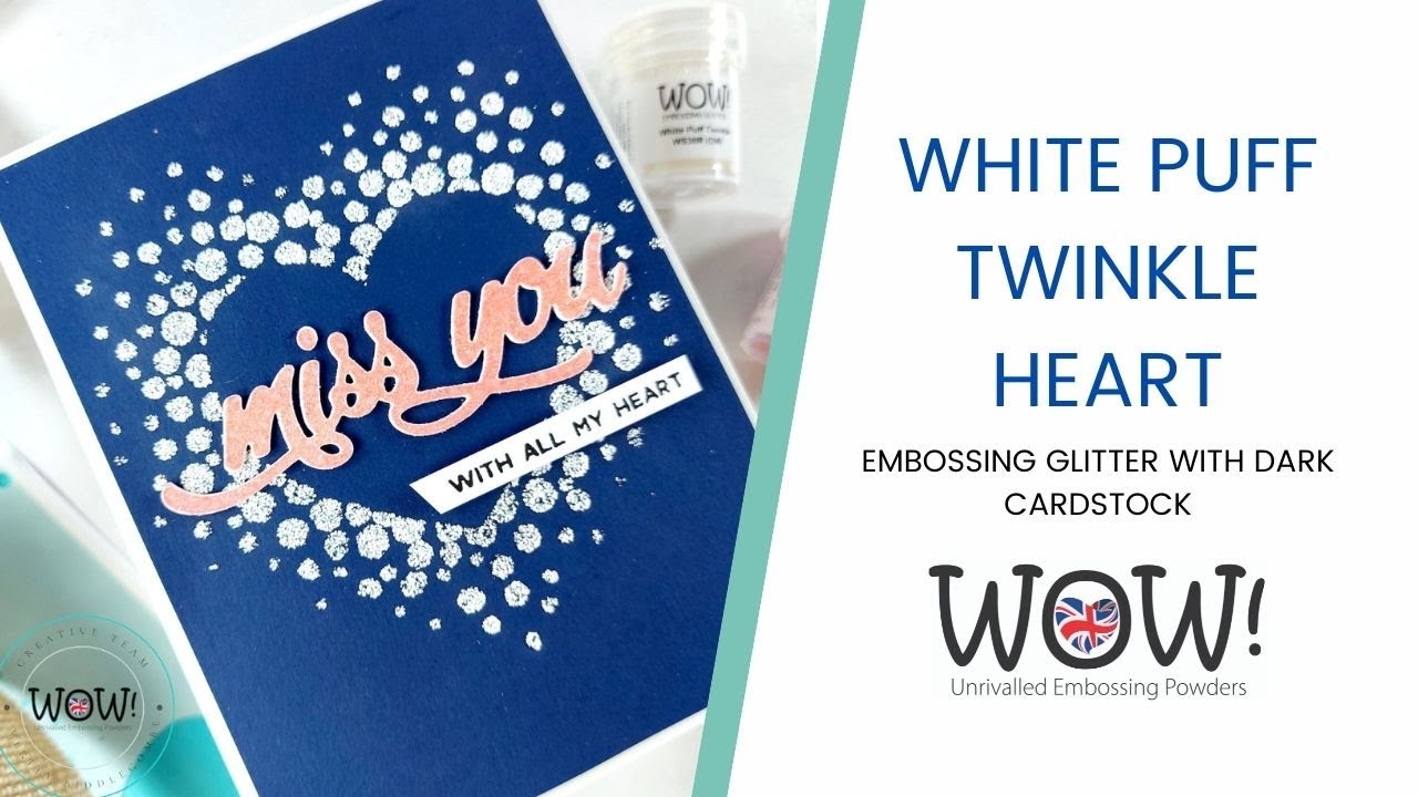 Wow! Embossing Powder 15ml (White puff)