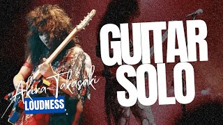 AKIRA TAKASAKI (LOUDNESS) SOLO GUITAR COMPILATION! #akiratakasaki