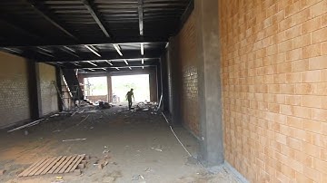 cách thi công tường không trát-gạch xây chùa đẹp-nhà từ đường đẹp-homestay lắp ghép gạch không vữa