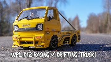 WPL D12 - Racing / Drifting Kei truck build series Part 2!