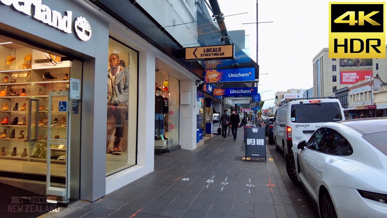 【4K HDR】Walk Tour New Market Auckland New Zealand!