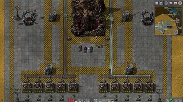 Factorio: First Co-op rocket launch!