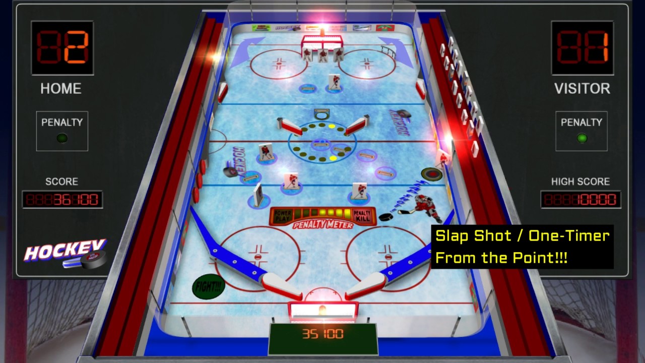 Hockey Pinball Game Visual Pinball YouTube