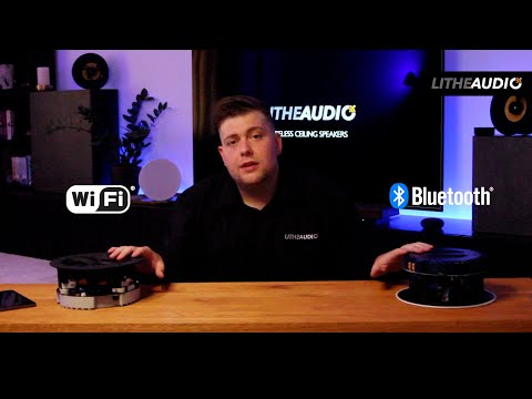 Litheaudio 6.5 Parlante De Techo Bluetooth 5 (par) — Multiaudio Pro