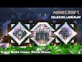 Rainy Build Under Water House - Cozy Cottage House - Minecraft Relaxing Longplay ( No Commentary )