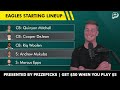 Philadelphia Eagles SURPRISE Starting Lineup Revealed By ESPN Before Training Camp | Eagles Rumors