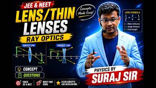 Lenses | Ray Optics | JEE| NEET by Suraj Sir