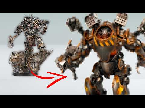I Kitbashed DAEMON PRIMARCH Perturabo