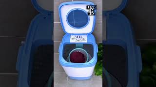 Mini Washing Machine And Dryer |Small Washing Machine With Dryer #diy #washing #homegadets #cr7