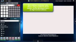 Celebrity Mondopad Demo with Vidtel Service Profile