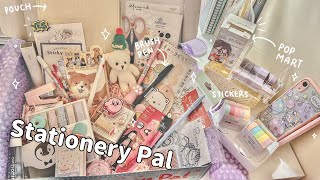 Huge Stationery Haul w/ Stationery Pal 📦🛒 cute aesthetic