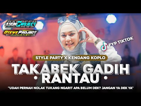 TAKABEK GADIH RANTAU - FAUZANA || KARAOKE
