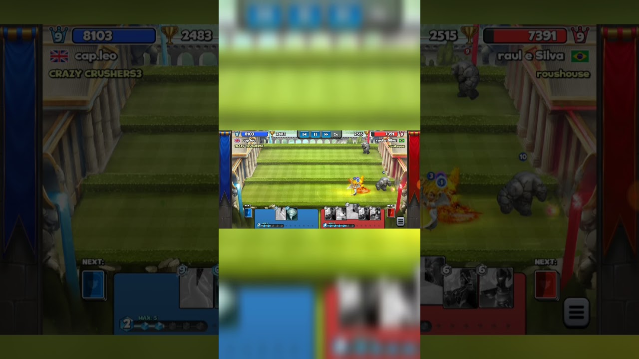 Castle Crush - Epic 🔥 Skull King Deck! - Castle Crush Gameplay 💥💣