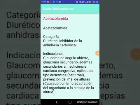 Vídeo: Acetazolamida - Instruções De Uso, Preço, Análogos De Medicamentos, Comentários