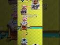 Bro panicked a bit 😭✌🏻 #clashroyale