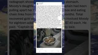 DOG GROOMERS DRAIN FILTER CATCHES 14 KARAT GOLD CHAIN EVERY static