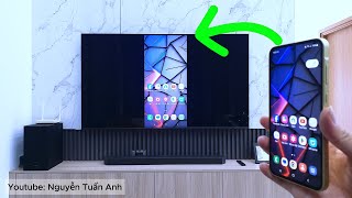Cách Chiếu Màn Hình Điện Thoại Lên Tivi - Thành Công 99%
