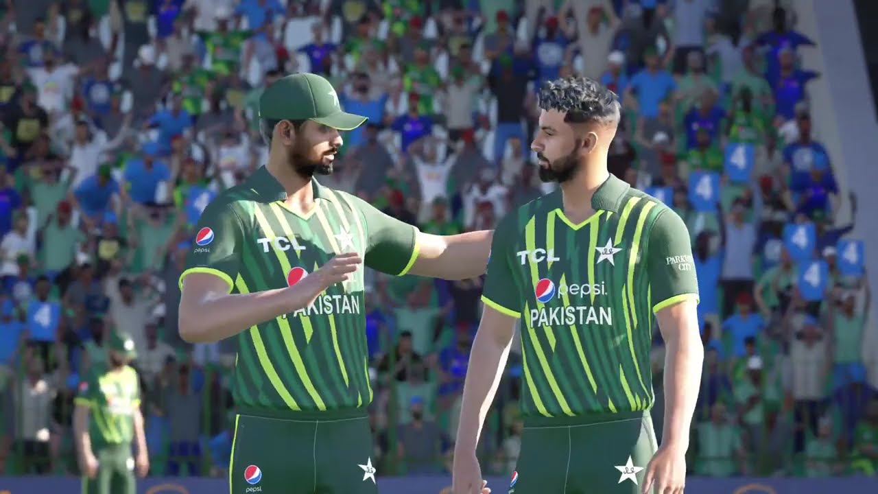 Cricket 24 - My careers - PAK T20 Series live Gameplay