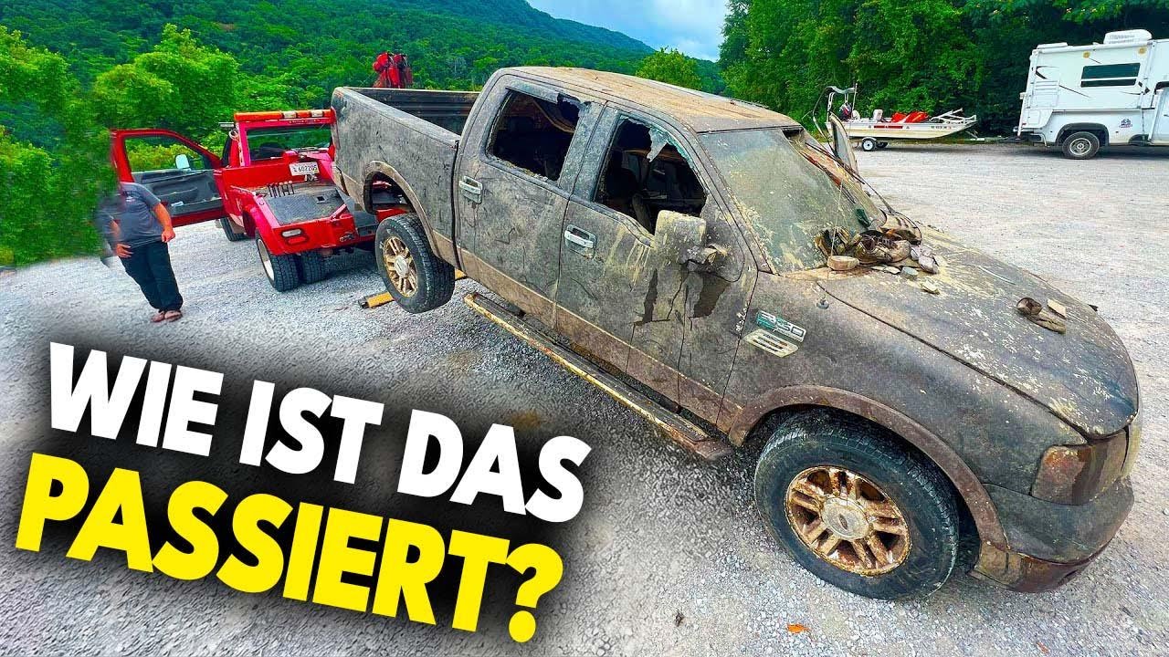 Ein kurzer Stopp zum Pinkeln - und alles war weg!