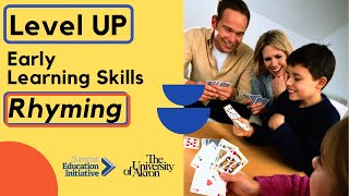 Level UP Early Reading Skills Card Game - Rhyming
