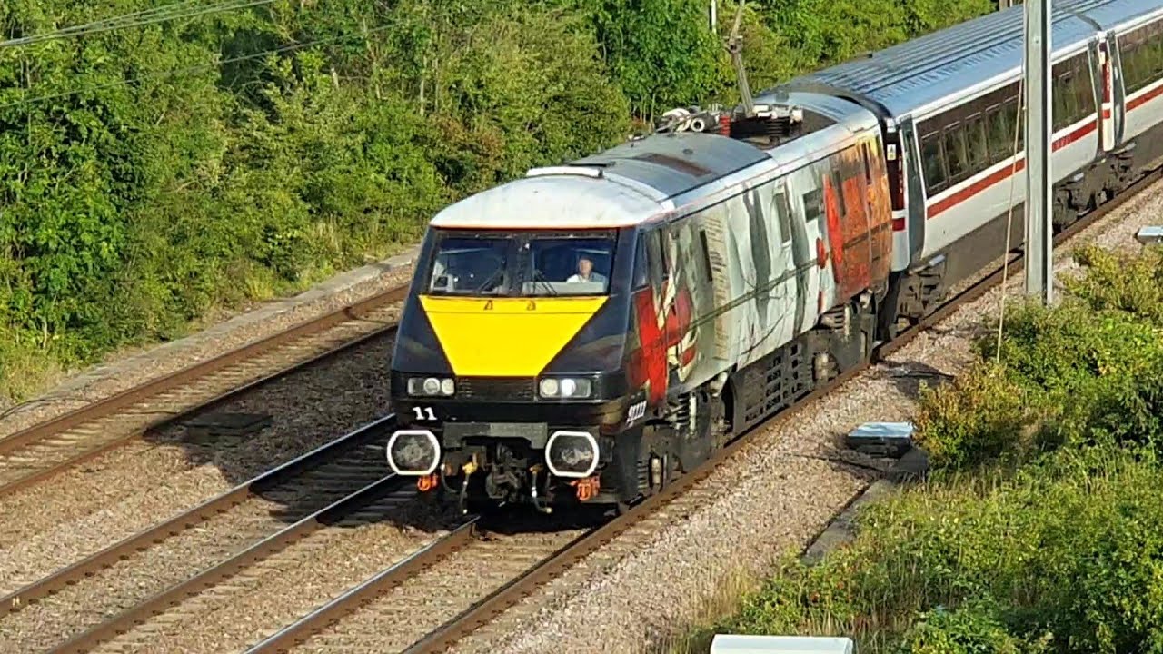 Trains at: Marholm, ECML, 19/07/25