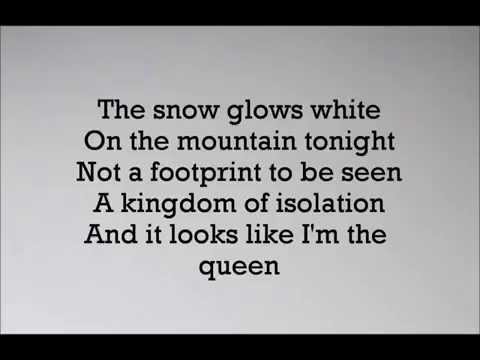 Frozen - Let It Go (with lyrics)