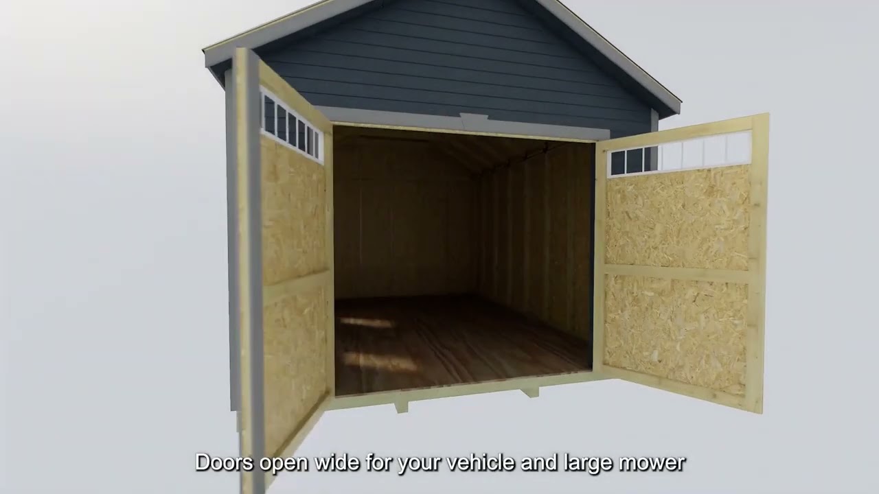 Best Barns Weston Wood Shed Walk Through