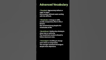 Advanced Vocabulary ✅ #english #learnenglish #vocabulary #spokenenglish