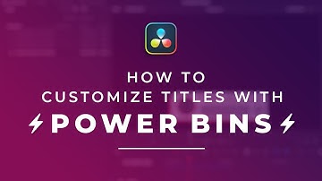 How to customise and save your titles in DaVinci Resolve?