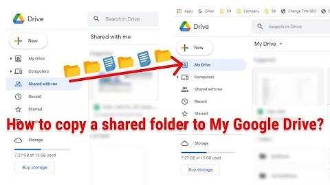 How to Copy shared Google Drive files and folders to My Drive?