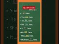 Is / Am /Are? 🤔 👩🏻🏫 Test Your English Grammar 🤩 Speak Correct English #goviral
