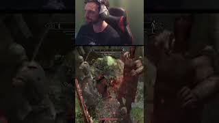 WHY IS SKYRIM SO FUN!? Highlights/encounters and funny moments! #elderscrolls #skyrim #shorts