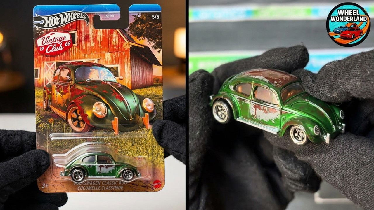 Hot Wheels Volkswagen “Classic Bug” Vintage Club 5/5 – Barn Find
