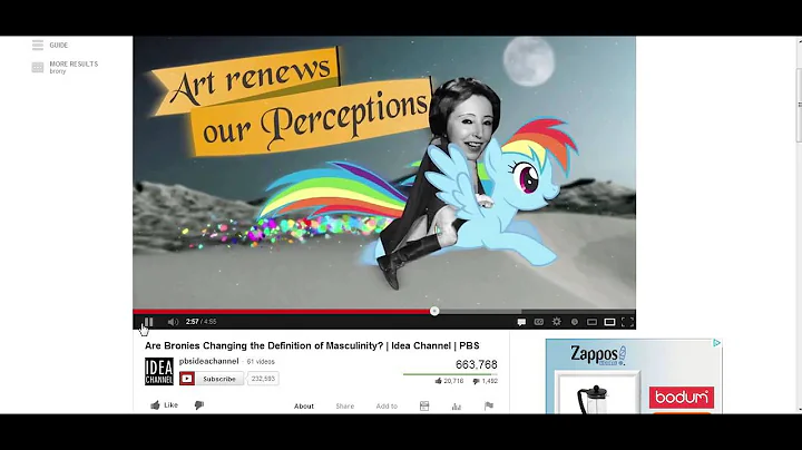 RebelBrony003 Comentate- Are bronies changing the definition of masculinity