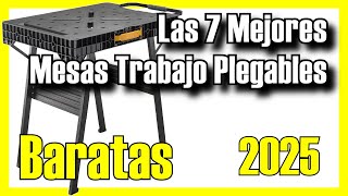 🔥 Las 7 MEJORES Mesas de Trabajo Plegables BUENAS y BARATAS de Amazon [2025]✅[Calidad/Precio]