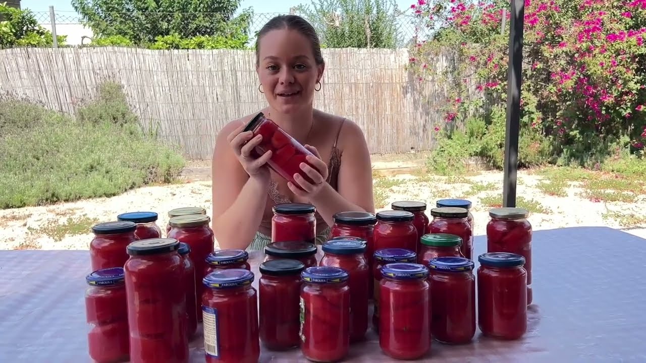 Cómo hacer conserva de tomate casera 🍅 | La receta de mi abuela paso a paso