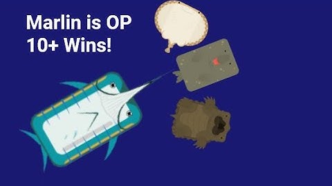 MARLIN IS OP  7+ Wins 1v1 Deeeep.io