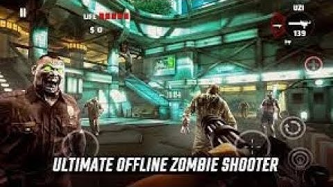 zombies attack Fire gun😱||dead trigger 