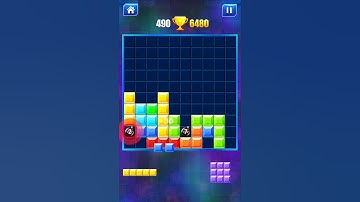 ASMR Tetris Block Puzzle Gameplay #shorts #asmr #relaxing #satisfying #2