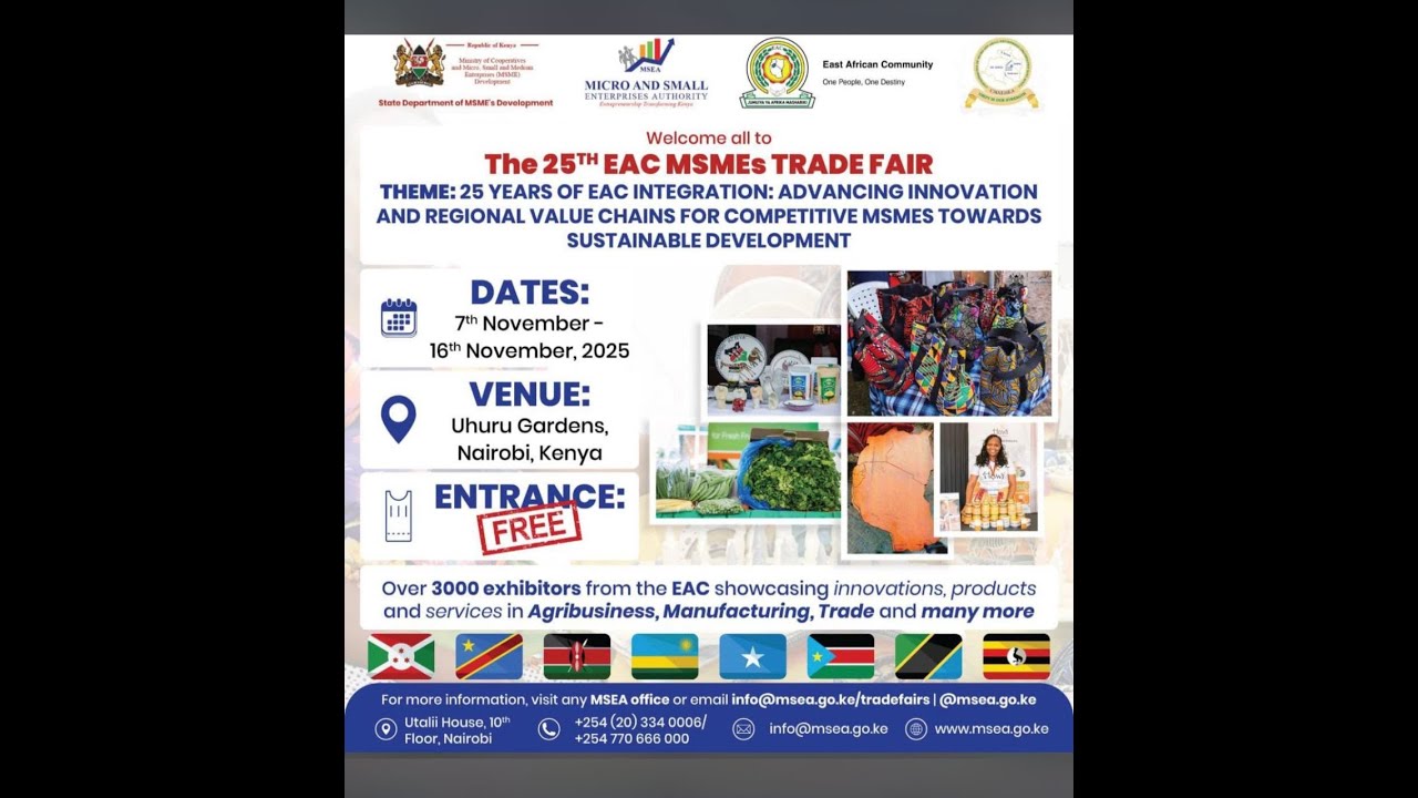25TH EAC MSMEs TRADE FAIR UGANDA  DAY (15NOV2025)