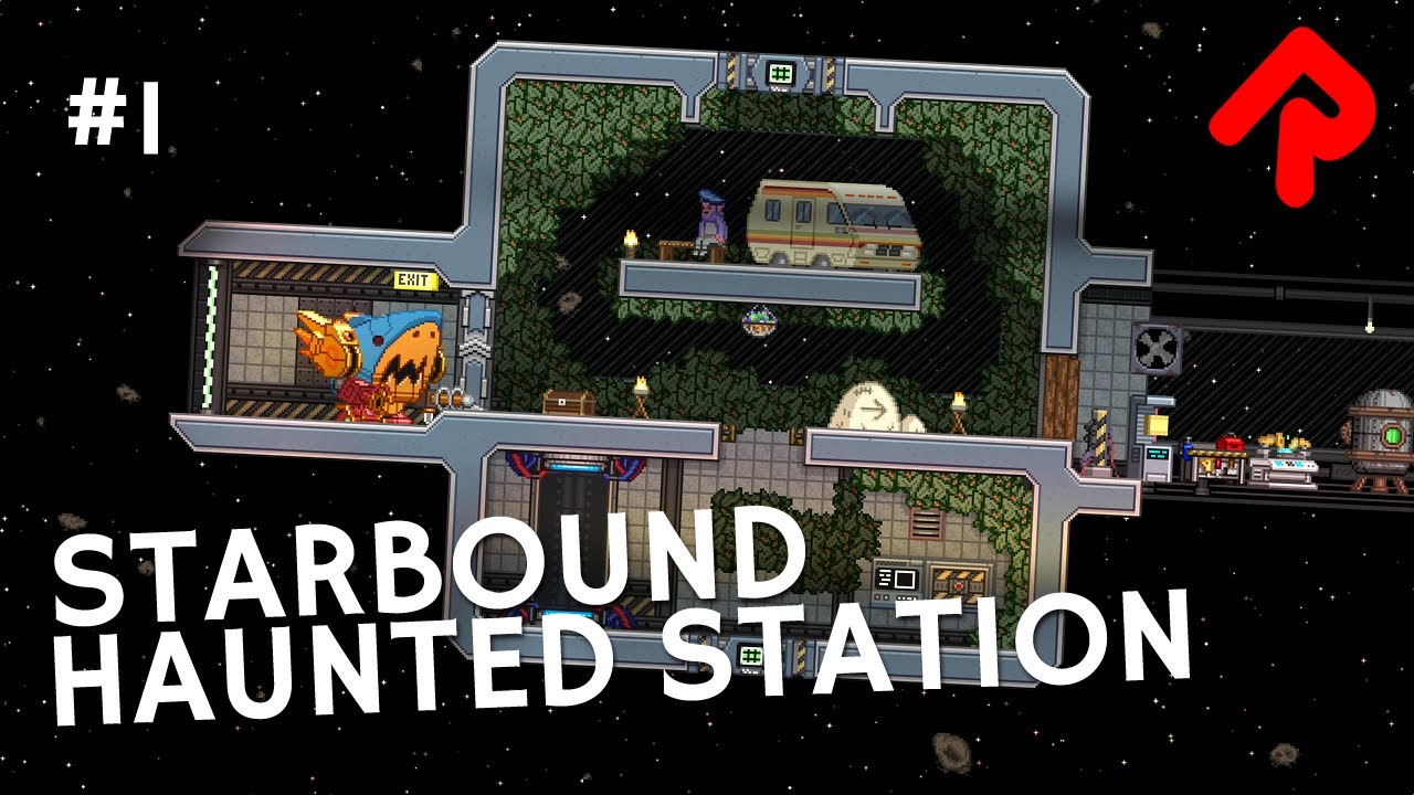 Starbound player space station