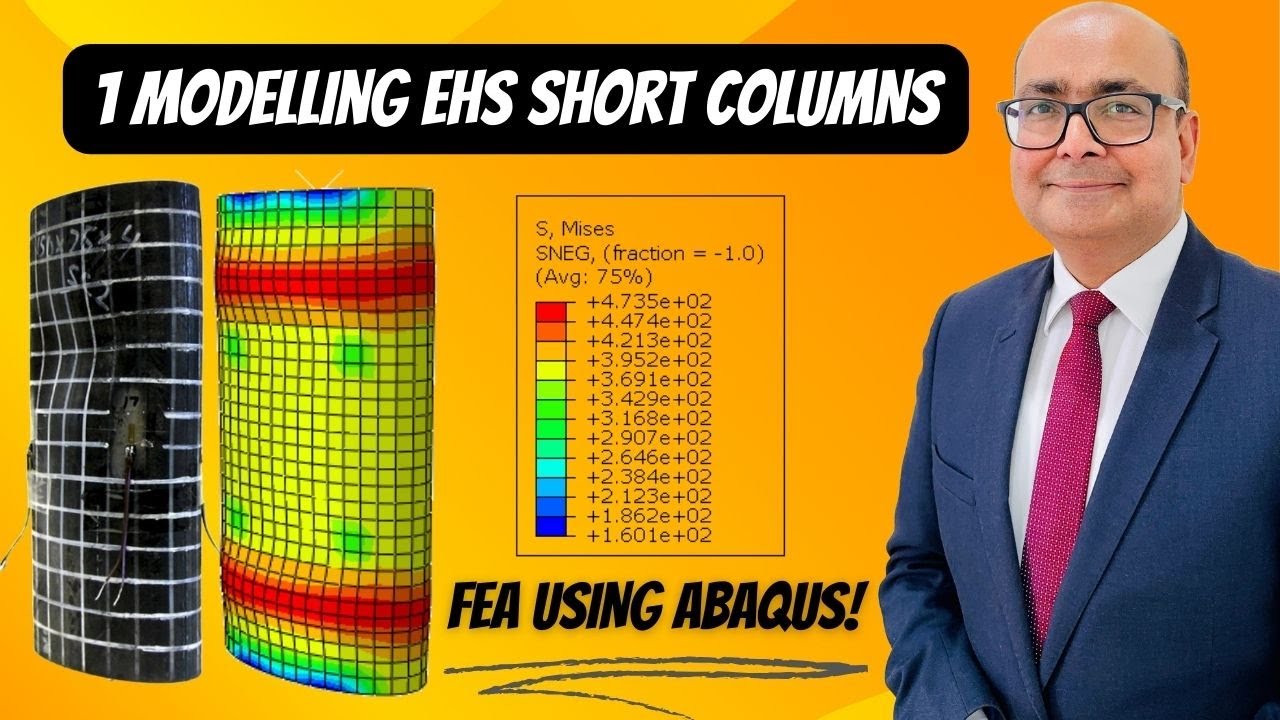 1 Modelling of short EHS steel columns - ABAQUS Tutorial