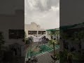 Heavy wind with rain in June? The weather changed the vibes at GIFT University today.